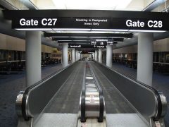 Terminal C walkway