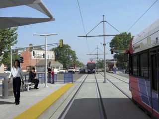 Northside-Southside MetroLink at St. Louis Ave